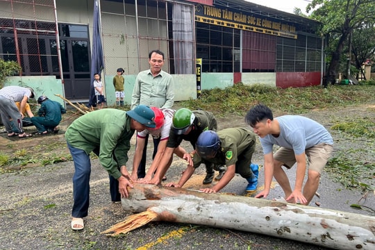 Khẩn trương giải tỏa các tuyến đường giao thông ở Hải Dương