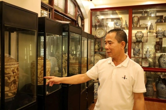 Người sưu tầm cổ vật cung đình độc nhất vô nhị ở Hải Dương