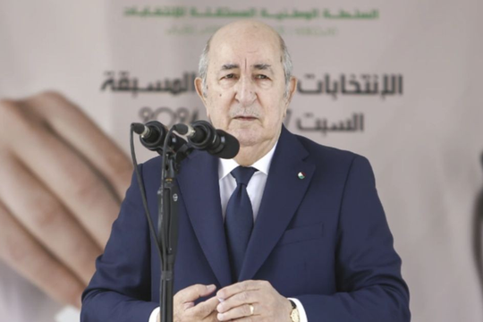Ông Abdelmadjid Tebboune tái đắc cử Tổng thống Algeria