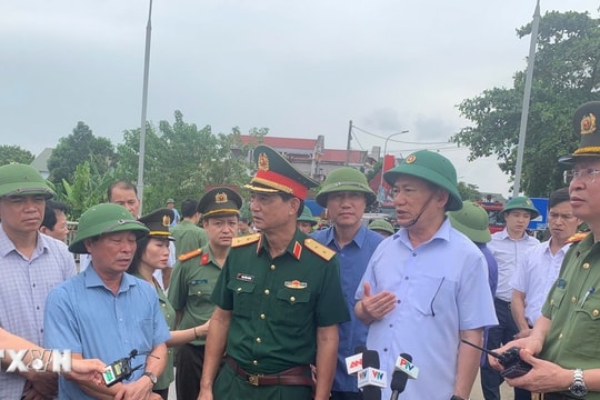 Vụ sập cầu Phong Châu: Xác định 8 phương tiện gặp nạn và nguyên nhân ban đầu