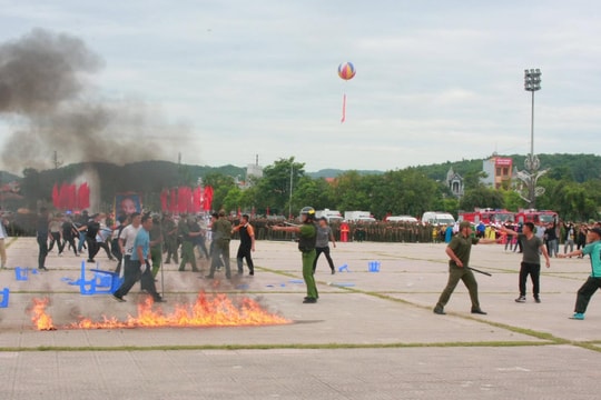 7 nội dung thi đua đặc biệt trong lực lượng tham gia bảo vệ an ninh trật tự ở cơ sở tại Hải Dương