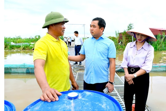 Đồng chí Bí thư Tỉnh ủy Trần Đức Thắng: Nỗ lực mức cao nhất khắc phục thiệt hại do bão số 3
