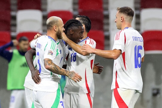 Italia thăng hoa, vượt mặt Pháp và Bỉ để dẫn đầu Nations League