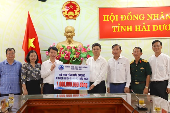Đã có 5 tỉnh, thành phố ủng hộ nhân dân Hải Dương khắc phục thiệt hại do bão số 3