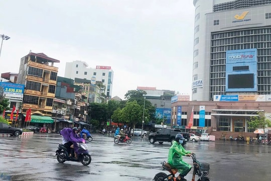 Ngày 10-11/9, Hải Dương có mưa lớn