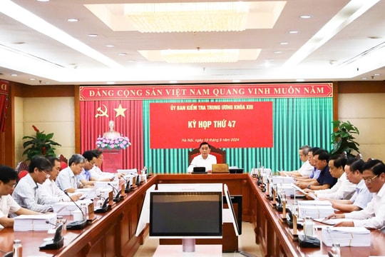 Ủy ban Kiểm tra Trung ương kỷ luật và đề nghị kỷ luật một số tổ chức đảng, đảng viên