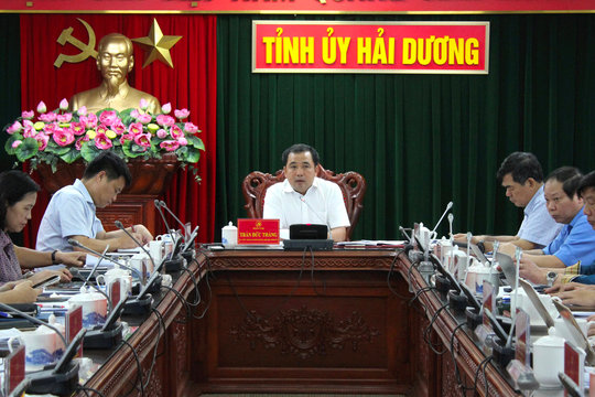 Bí thư Tỉnh uỷ Trần Đức Thắng: Tập trung bảo đảm an toàn tính mạng và tài sản cho người dân