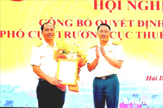 Cục Thuế tỉnh Hải Dương có thêm 1 Phó Cục trưởng