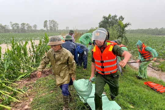 Hai Duong people’s affection in storms and floods