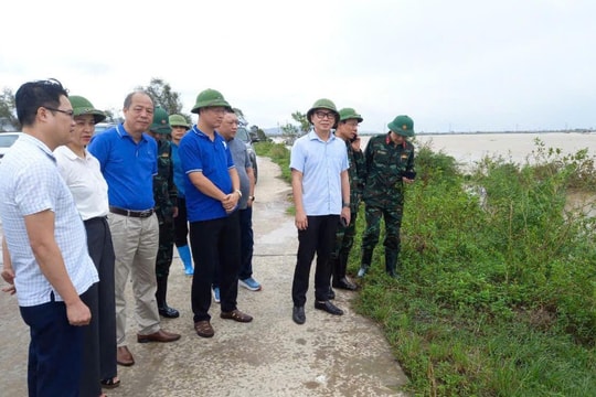 Hải Dương giải quyết các đề xuất, kiến nghị về công tác phòng chống thiên tai