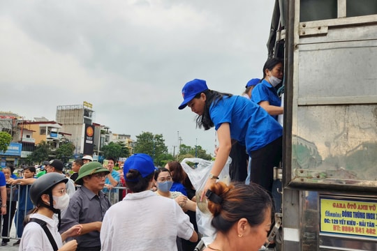 Chung tay giải cứu nông sản Hải Dương bị ảnh hưởng do mưa lũ