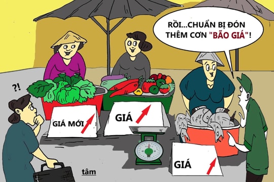 Lợi dụng mưa lũ tăng giá hàng hoá