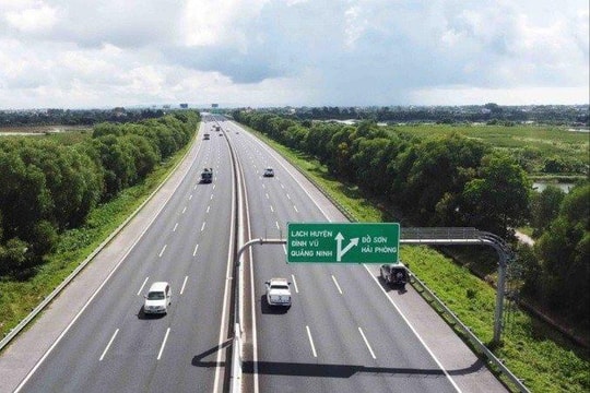 Miễn phí đường bộ tuyến quốc lộ 5 và cao tốc Hà Nội - Hải Phòng với các xe chở hàng cứu trợ