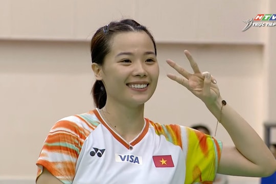 Đánh bại tay vợt Nhật Bản, Nguyễn Thùy Linh vô địch Vietnam Open 2024