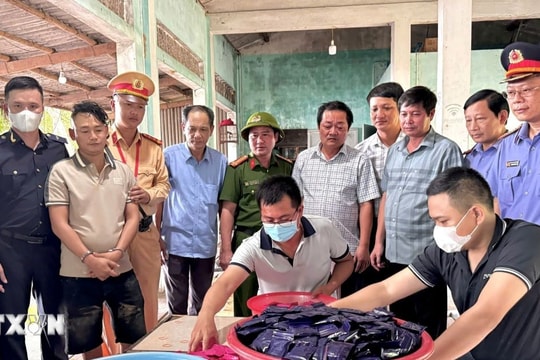 Quảng Bình bắt giữ 2 đối tượng vận chuyển 26kg ma túy