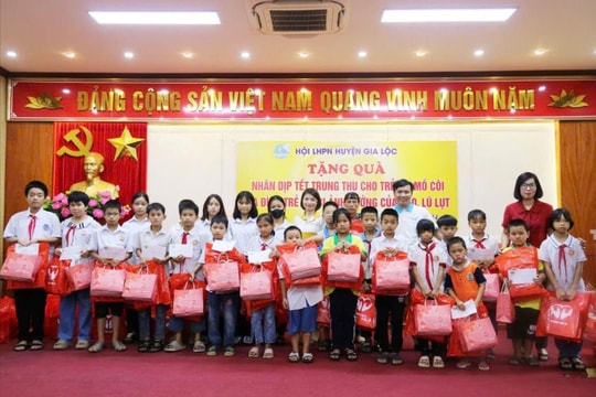 Gia Lộc chăm lo Tết Trung thu cho trẻ em hoàn cảnh khó khăn