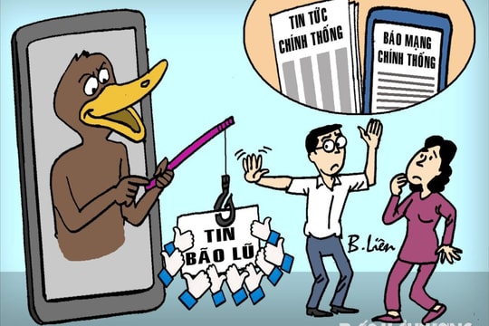 Hoang mang vì "tin vịt"