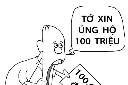 Từ thiện kiểu "phông bạt"