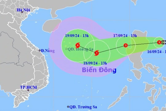 Hai kịch bản khi áp thấp mạnh lên thành bão số 4 ảnh hưởng đến Việt Nam