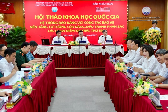 Hệ thống báo Đảng chủ động bảo vệ nền tảng tư tưởng của Đảng
