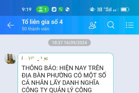 Mạo danh nhân viên Công ty CP Quản lý công trình đô thị Hải Dương cắt tỉa cây thu tiền