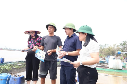 Lượng oxy tại một số lồng nuôi cá ở Hải Dương đang thấp hơn mức tiêu chuẩn