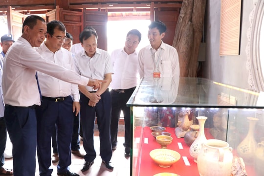 Trưng bày gần 200 hiện vật, tư liệu, hình ảnh “Di sản văn hóa thời Trần trên đất Hải Dương”