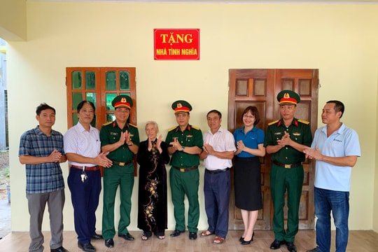 Khánh thành “nhà tình nghĩa” cho thân nhân liệt sĩ ở phường Hải Tân (TP Hải Dương)