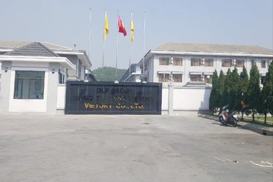 Hoạt động không có giấy phép môi trường, Công ty TNHH Vietory bị phạt 320 triệu đồng
