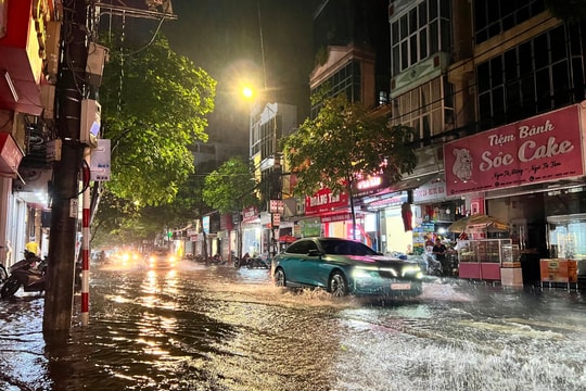 Hải Dương mưa dông do ảnh hưởng không khí lạnh