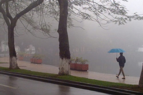 Không khí lạnh tràn về, Bắc Bộ tiếp tục có mưa dông
