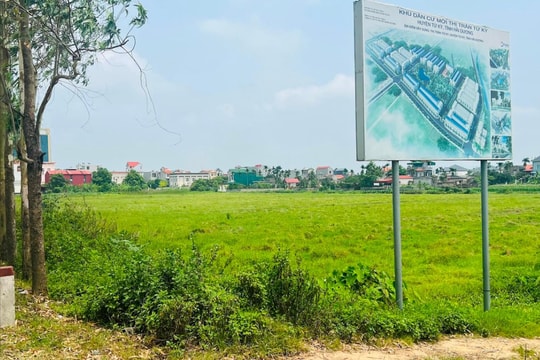 Sẽ cưỡng chế thu hồi đất thực hiện Dự án Đầu tư xây dựng khu dân cư mới thị trấn Tứ Kỳ vào ngày 25/9