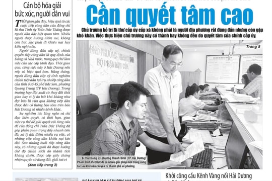 Xem gì trên báo Hải Dương ngày 24/9?
