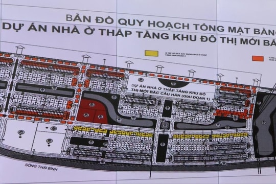Đề xuất xây hơn 200 căn hộ liền kề cao 5 tầng tại khu đô thị mới Bắc cầu Hàn (Nam Sách)