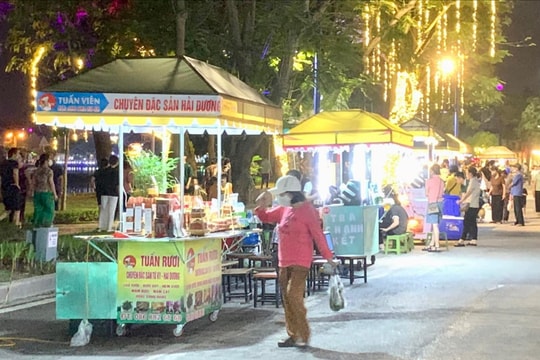 Không tổ chức các hoạt động tại phố đi bộ, chợ đêm Bạch Đằng đến hết tháng 9/2024