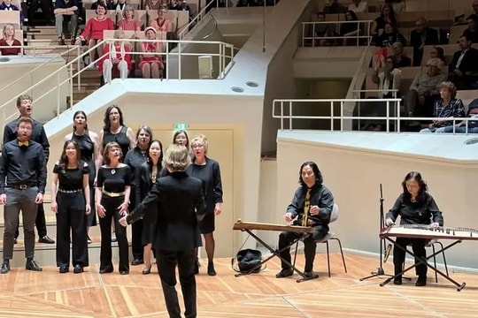 Vietnamese folk songs take stage at Berlin concert hall