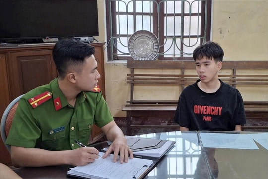 Tạm giữ hình sự Đinh Tiến Minh, học sinh lớp 12 đi xe máy “thông chốt” làm 1 cảnh sát giao thông TP Hải Dương trọng thương