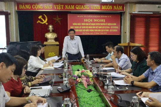 Hải Dương triển khai tuyên truyền kỷ niệm 80 năm ngày thành lập Quân đội nhân dân Việt Nam