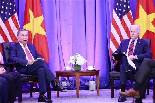 Tổng thống Biden khẳng định Hoa Kỳ coi Việt Nam là đối tác có tầm quan trọng hàng đầu tại khu vực