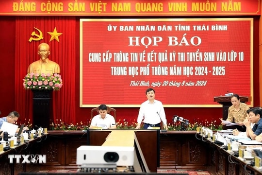 Cách chức Giám đốc Sở Giáo dục và Đào tạo tỉnh Thái Bình Nguyễn Viết Hiển