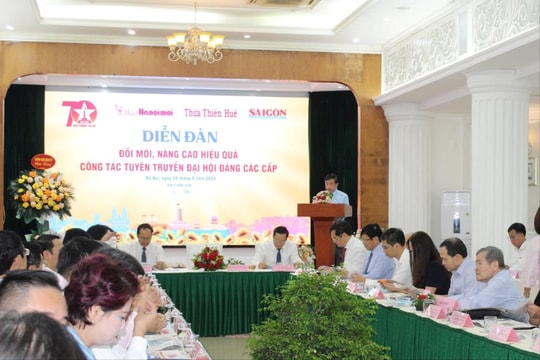 5 nhiệm vụ trọng tâm đổi mới, nâng cao hiệu quả tuyên truyền Đại hội Đảng các cấp