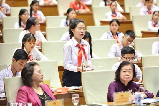 Phiên họp giả định “Quốc hội trẻ em” lần thứ hai