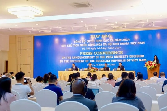 3.763 phạm nhân được đặc xá năm 2024