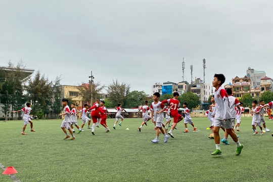 11 cầu thủ U13 Hải Dương "cập bến" Thể Công Viettel và Thép Xanh Nam Định