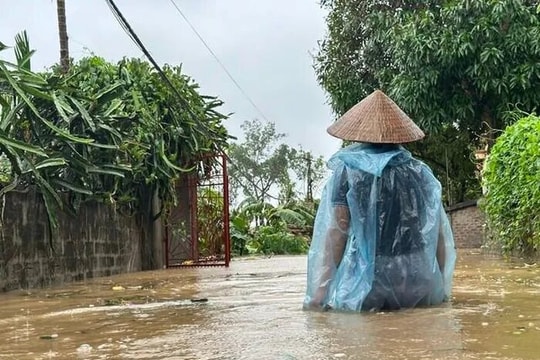 Lượng mưa trong tháng 9 vượt giá trị lịch sử hàng chục năm