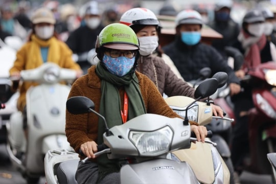 Không khí lạnh phủ khắp Bắc Bộ, Hải Dương trời mát