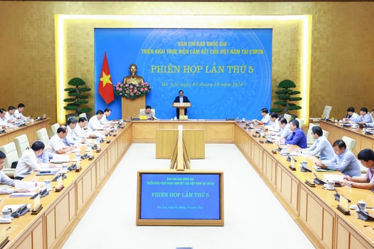 Thủ tướng yêu cầu hành động nhanh hơn để ứng phó với biến đổi khí hậu