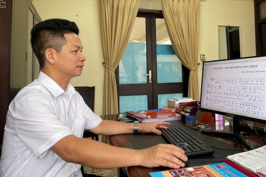 Phó Trưởng Ban Tuyên giáo Tỉnh ủy Hải Dương mê sáng tác