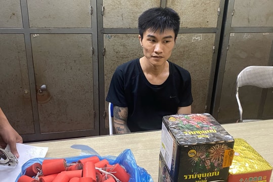 Vận chuyển pháo nổ, thanh niên quê Kon Tum trọ tại TP Hải Dương bị khởi tố