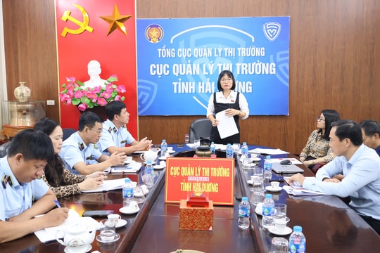Biên chế của Cục Quản lý thị trường tỉnh Hải Dương hiện quá ít